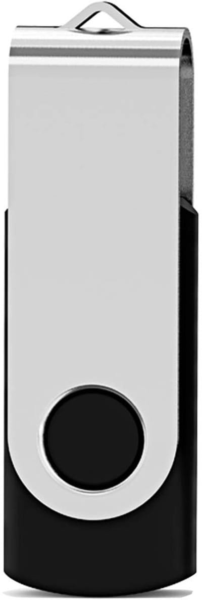 QTTVBTNA USB Stick 128GB – Hoge Snelheid USB 3.0 – 360° Draaibaar – Compatibel met PC, Mac & Auto