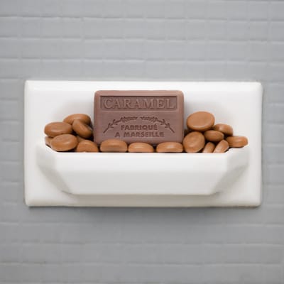 4x Savon de marseille - caramel - zoete geuren - winter geuren - franse zeep - biologische zeep