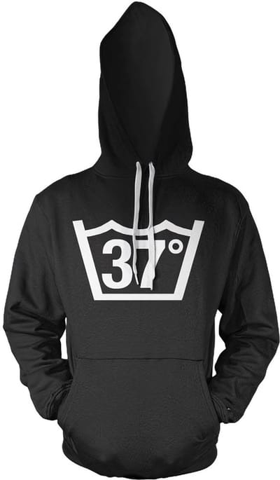 Hybris 37 Celcius-hoodie, zwart