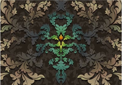 Fotobehangkoning - Behang - Vliesbehang - Fotobehang Dansende Bladeren - Dancing leaves - 200 x 140 cm