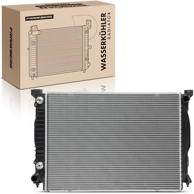 Frankberg 1x radiator waterkoeler motorkoeler voor Audi