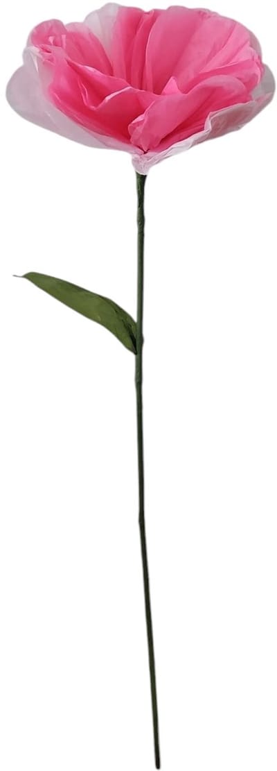 Dijk Natural Collections papieren decoratie bloem roze 40 x 100 cm