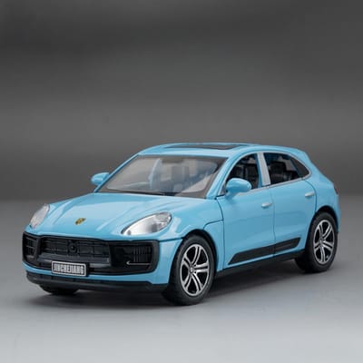 1:32 Schaal Macan T SUV Auto Model Speelgoed Legering Diecast Geluid Licht Pull Back Simulatie Voertuig Modellen Collectie Cadeaus Voor Kinderen