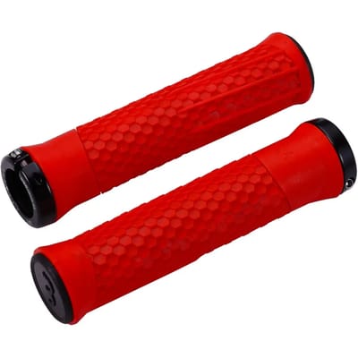 BBB Cycling Handvatten Fiets Python - Fiets Handvatten Met Maximale Grip - Rood - Lengte 142 mm - BHG-95