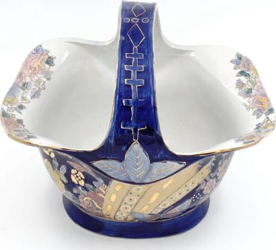 Woondecoratie / Chinese Woondecoratie – Porselein – Blauw – Mandvormig