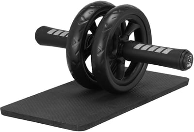 Allecto - Ab Roller - Krachttraining Apparatuur - Compact en Lichtgewicht - Dubbele Glijwielen - Buikspieren Trainen - Ideaal voor Thuis en Reis