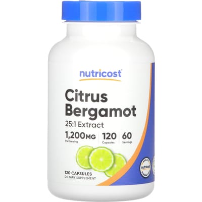 Citrus Bergamot, 120 capsules (600 mg per capsule)