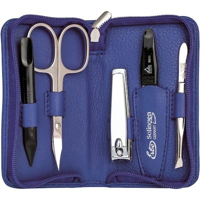 ERBE Manicure-etuis Etui met rits, 5-delig Nagelaccessoires Unisex