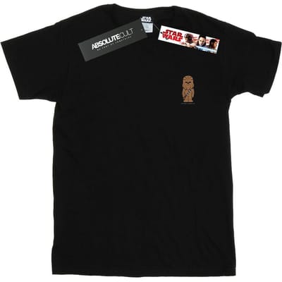 Star Wars Heren Chewbacca Chest Print T-Shirt (Zwart)