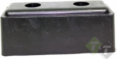 Stootkussen, bootrubber, stootrubber, stootbuffer 200mm x 80mm x 80mm (L x B x H)