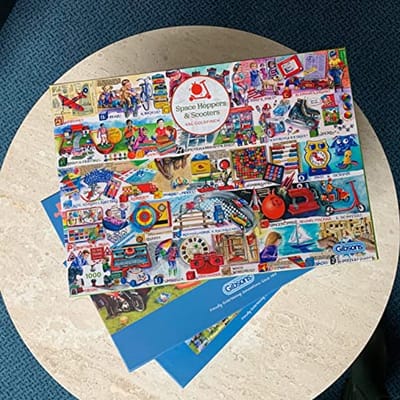 Nostalgische 1000 Delige Legpuzzel voor Volwassenen - Duurzaam en Milieuvriendelijk Speelgoed
