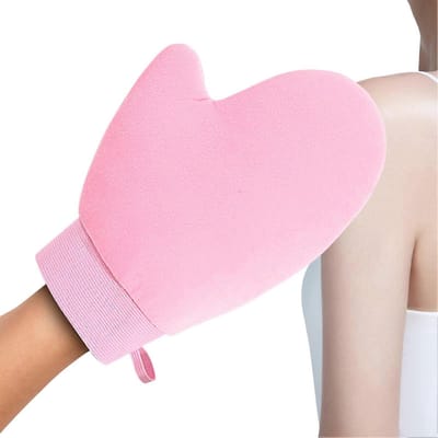 Bruiningshandschoen - Zelfbruiner Applicator - Gelijkmatig Bruinen - Zachte Fluweel Stof - 22 x 15 cm - Niet gespecificeerd