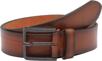 LLOYD Leren Riem Men´s Leather Belt 3.5 W80 Brandy Bruine
