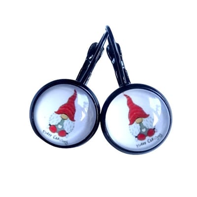 2 Love it Gnoom - Oorbellen - Lengte 2,5 cm - Doorsnee 12 mm