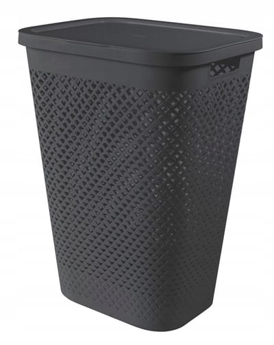 Curver PURE Wasmand 55L Donkergrijs