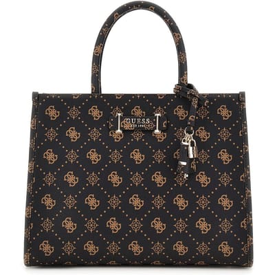 Guess Silia 2 Medium Handtas Dames - Polyester - Print