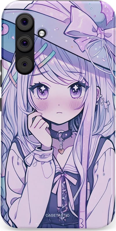 Casetastic Hoesje Geschikt voor Samsung A54 (5G) - Stijlvolle Beschermende Duo-layer Case - Yume Meisje