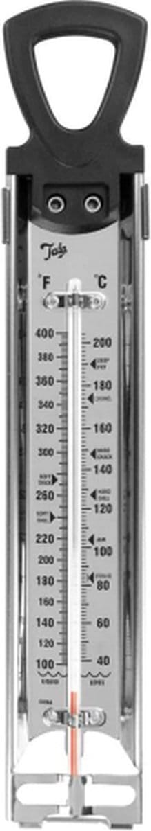 Tala - Jam Thermometer - RVS - Zilver - 40°C tot 200°C - Stevig Roestvrij Staal