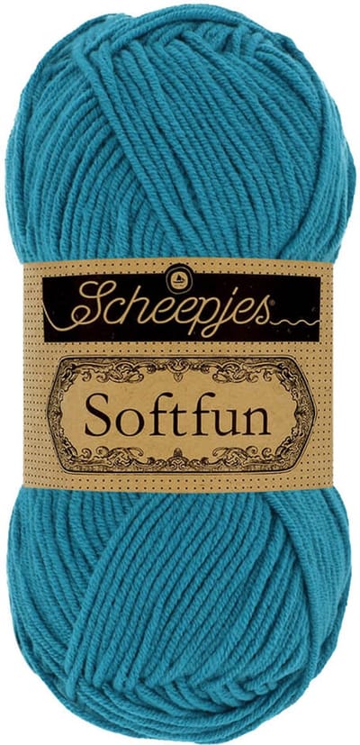 Scheepjes Softfun 50g - 2649 Peacock
