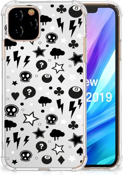 Extreme Case Apple iPhone 11 Pro Silver Punk