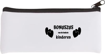 Akyol - bonuszus van de leukste kinderen Etui - Zus - de leukste zus - verjaardag - cadeautje voor zus - kado - geschenk - 20 bij 9 cm