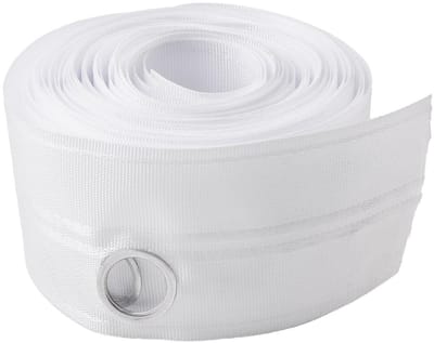 Dailygoods- Gordijnband 10 m - Polypropyleen - Verstelbaar - Afneembaar - Verduisterend - 22 mm Gatdiameter - Milieuvriendelijk - Gordijntape