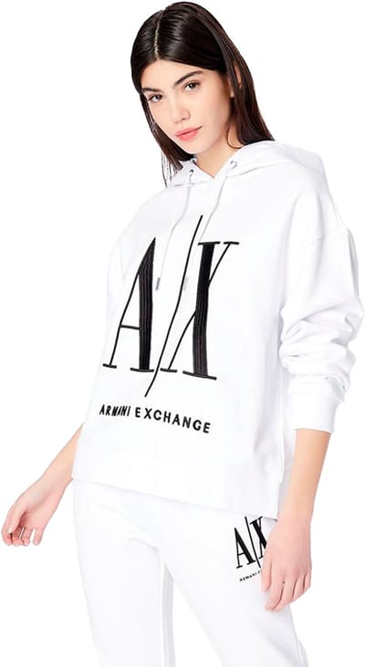 Armani Exchange 8nym52_yj68z Sweatshirt Wit XL Vrouw