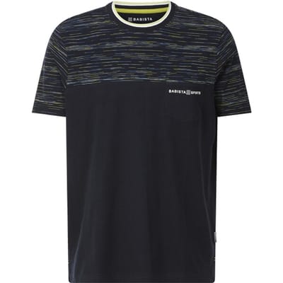 Babista herren T-Shirt - 44/46 - donkerblauw - Plus Size