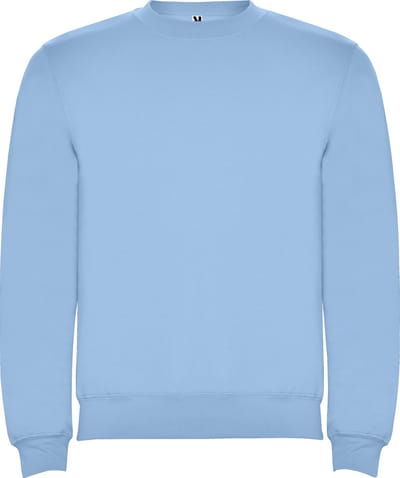 Licht Blauwe kinder unisex OEKO TEX sweater Classica merk Roly 4 jaar 98-104