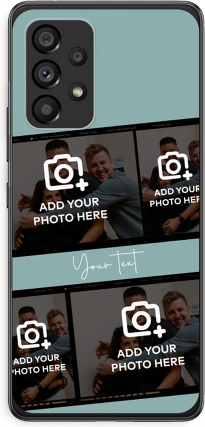 Gepersonaliseerd - Case Company® - Hoesje geschikt voor Samsung Galaxy A53 5G hoesje - Filmrol N°2 - Soft Cover Telefoonhoesje - Bescherming aan alle Kanten en Schermrand