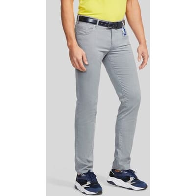 Meyer Broek M5 Slim Subtle Cotton Stretch Two-Tone Look Grijs / male