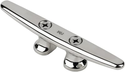 RVS Schoenplaatje met Open Basis voor Lijnen tot 1/2 Inch