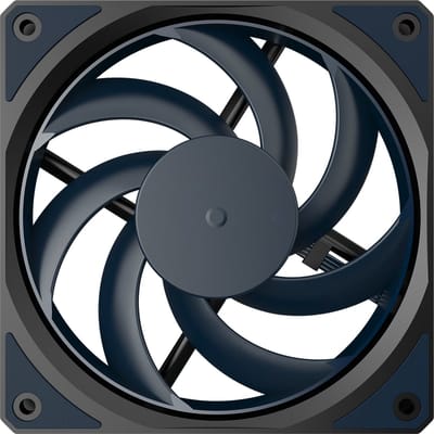 Cooler Master Mobius 120 Slim - case fan - 120mm - 15mm dikte - PWM regeling - rifle bearing - 2000 RPM - 4-pin aansluiting - zwart