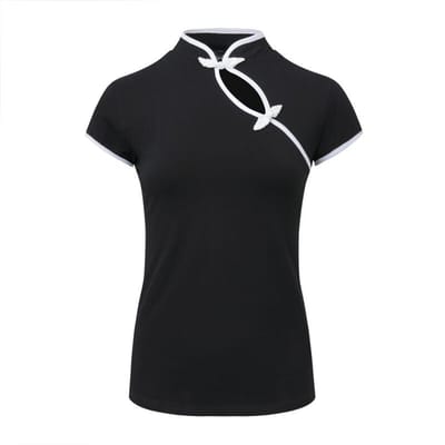 Forplay T-shirt - Tiffany - M tot XL - voor Vrouwen - zwart