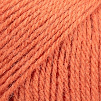 DROPS Alpaca Uni Colour - 2915 dusty orange - Wol Garen