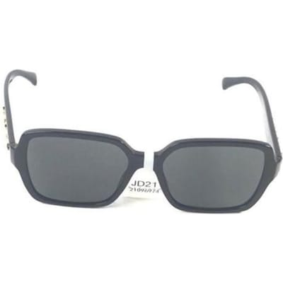 CHANEL letterlogo onregelmatige zonnebril dames zwart zwart