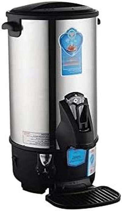 Elektrische Waterdispenser - Theeurn Koffieketel - Warme Dranken Serveren - Roestvrij Staal - 8-35L - Zilver