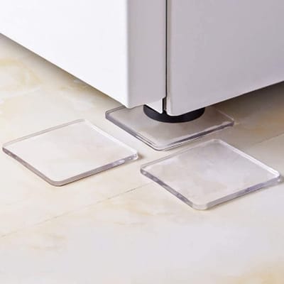 Dailygoods- Trillingsdempers - Antislip Pads - Schokbestendig - Geluidsreductie - Transparant - Set van 8 - Trillingsdemping