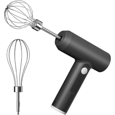 Draadloze elektrische keukenmachine, draagbaar, 3 snelheden, eiklopper, bakdeeg, cakeroommixer, keukengereedschap