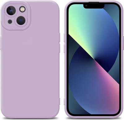 Cadorabo Hoesje geschikt voor Apple iPhone 14 in FLUID CREAM - Beschermhoes gemaakt van flexibel TPU silicone Cover Fluid Case