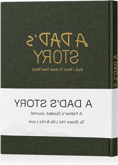 Dad's Life Story Journal - Familie Herinneringen Boek met 250+ Vragen, Perfect Cadeau voor Vader, Verjaardag, Vaderdag en Kerst