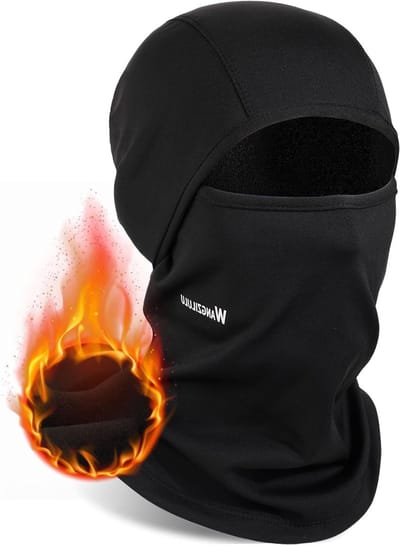 Thermisch Winddicht Ski Masker voor de Winter, Ademend Gezichtsmasker met Zachte Fleece Voering voor Buitenactiviteiten en Motorfietsgebruik