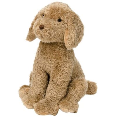 Happy Horse Hond Brownie Knuffel 25 cm - Bruin - Baby knuffel