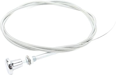 Choke Kabel - Universele Controle - Motor Onderhoud - Roestvrij Staal - 6 voet - Chroom