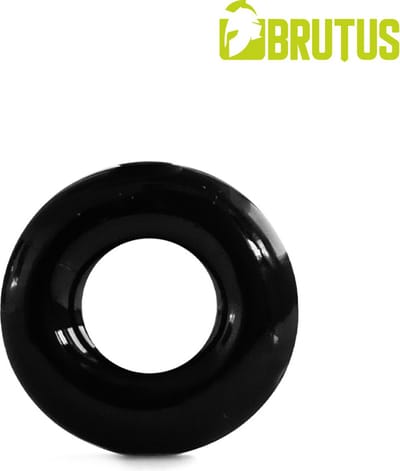 Brutus - Stretto - Dikke Rekbare Cockring - Zwart