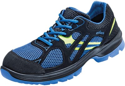 Atlas Schoen Flash 4005 XP LG S1P ESD - Zwart/Blauw - 38
