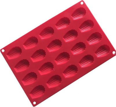 ProductGoods - Siliconen Bakvorm - Bonbonvorm - Chocoladevorm - Madeleine vorm - 20 stuks - Bakvormen