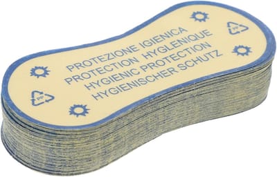 Zwemkleding Stickers - Ondergoed Beschermer - Hygiënisch Werken - Zelfklevend - 11 x 4.8 cm - Transparant