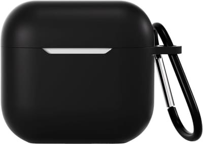 Beschermhoes voor AirPods 4 (2024) met Karabijnhaak - Zacht TPU, Schokbestendig