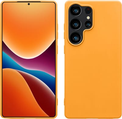 kwmobile telefoonhoesje geschikt voor Samsung Galaxy S25 Ultra - Hoesje voor smartphone - Back cover in fruitig oranje